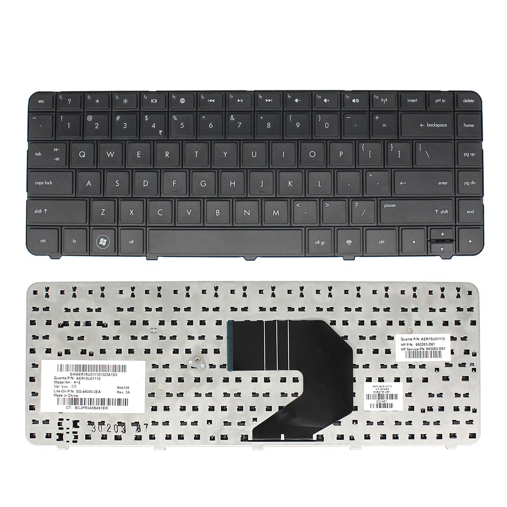 English Laptop Keyboard For HP For Pavilion CQ43 US Keyboard