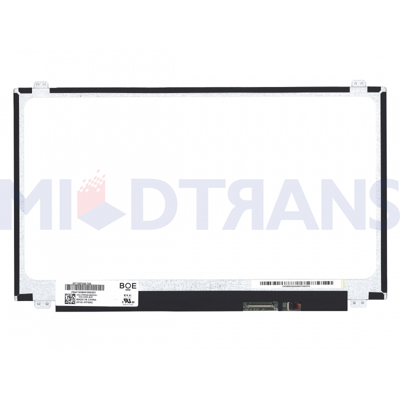 Matrix For NT156FHM-T00 NT156FHM T00 Laptop LCD Screen 15.6 Inch 1920x1080 EDP 40 Pins 60HZ Glare Display Replacement
