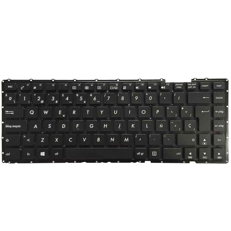 Laptop Spanish Keyboard For ASUS X451V K455 W419 X403M Y483 X453M X451 X451C X451CA X451M X451MA X451MAV SP Layout Keyboard