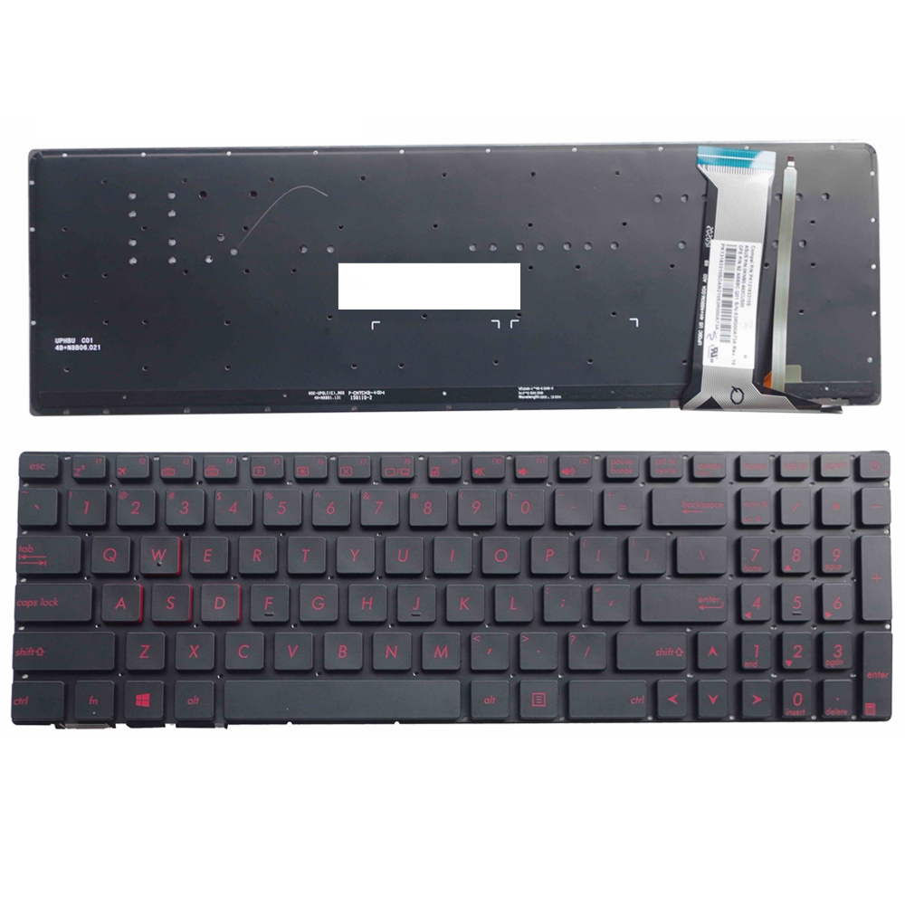 New Laptop US Keyboard For Asus GL552 Keyboard US Layout