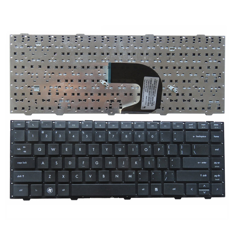 New Keyboard For HP ProBook 4440S Laptop Replacement With Silver Frame US English