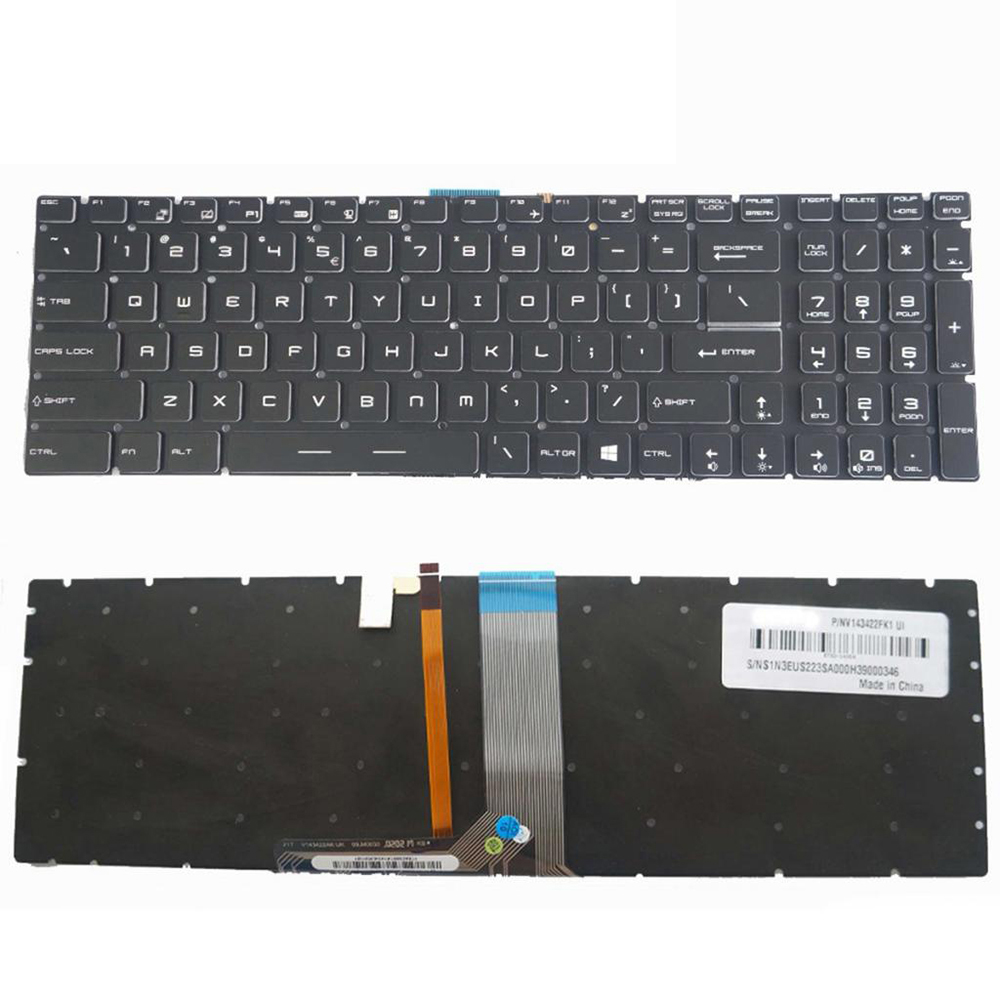 English Keyboard For MSI GE62 US Laptop Keyboard