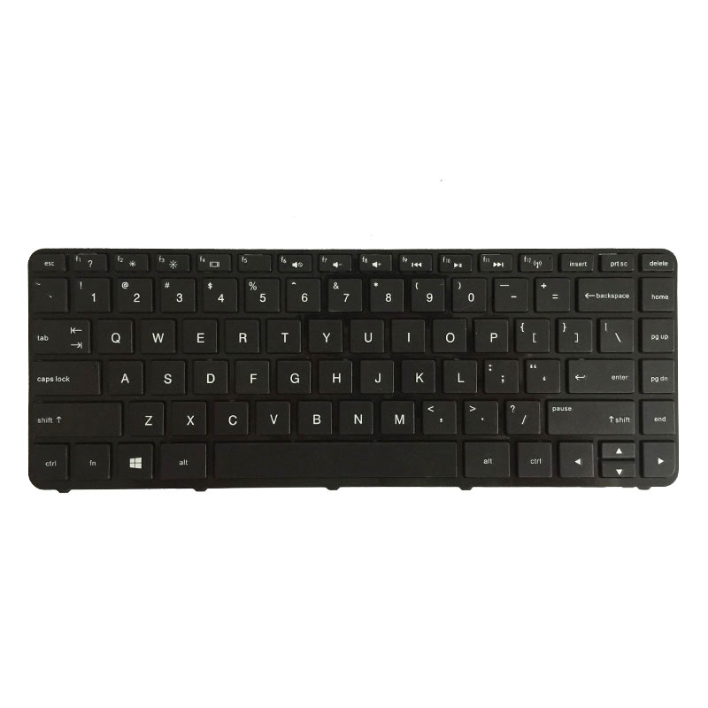 Replacement English Keyboard Fit For HP 14-N US Laptop Keyboard Black