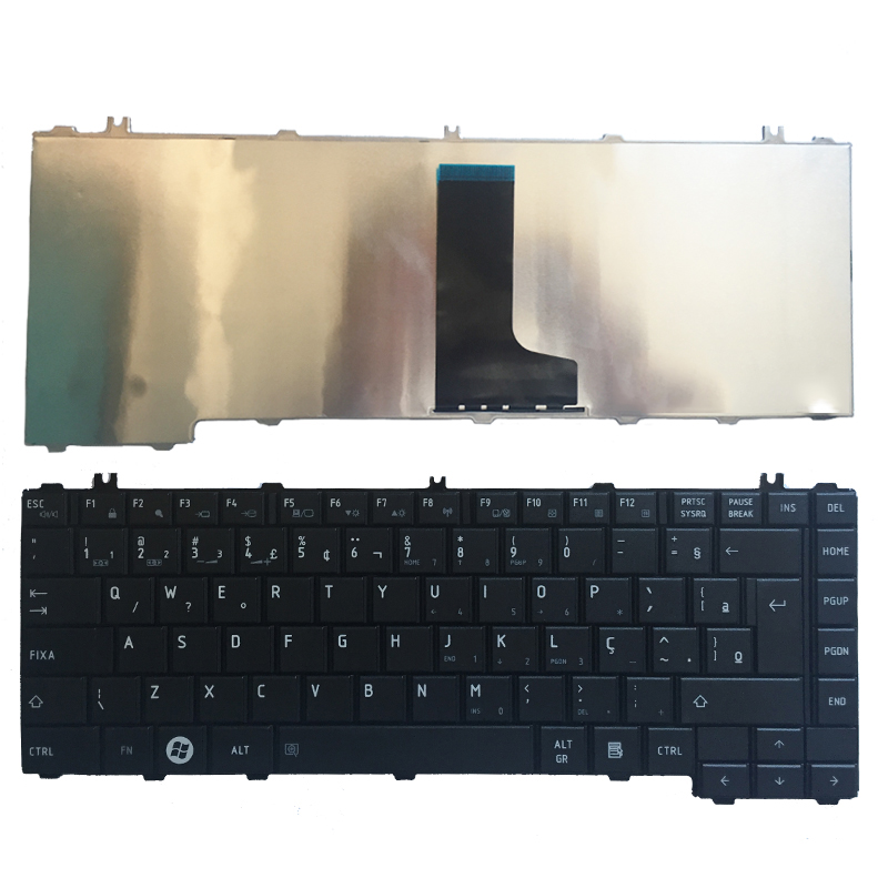Factory Price For Toshiba C600 BR Laptop Notebook Keyboard Replacement Pars