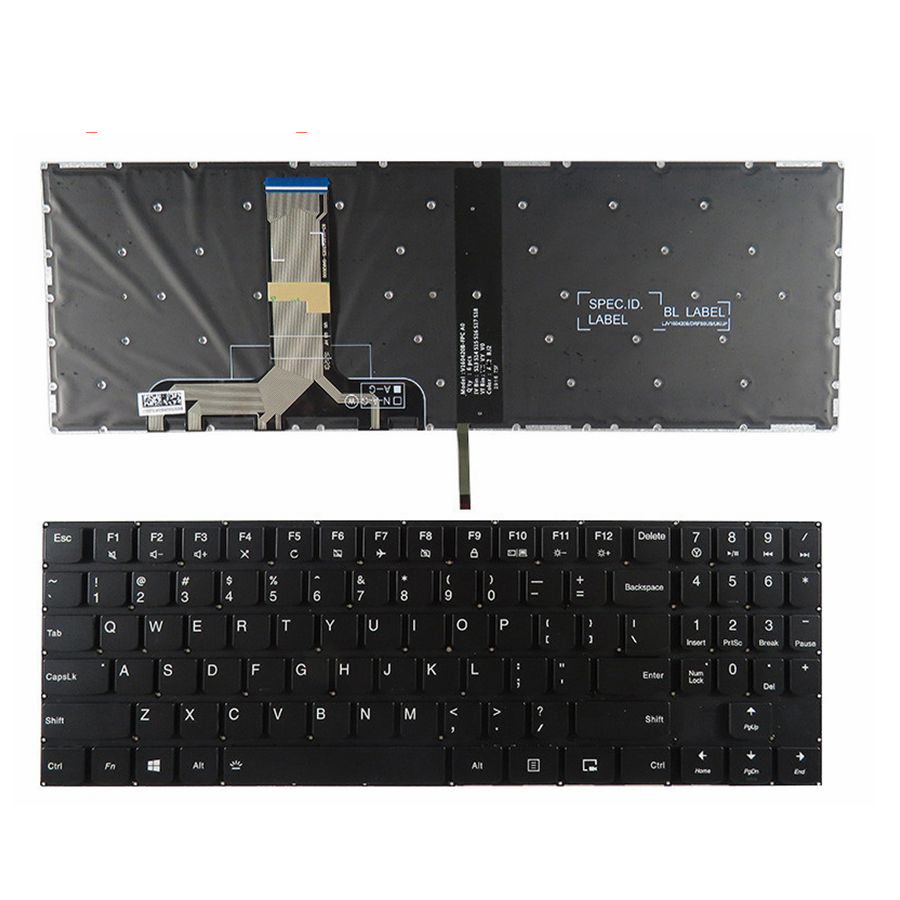 New Laptop Keyboard For Lenovo Y720-15IKB US Keyboard Layout