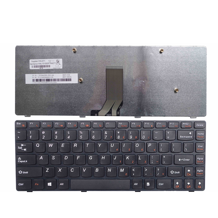 New US Keyboard For Lenovo V370 US Laptop Keyboard