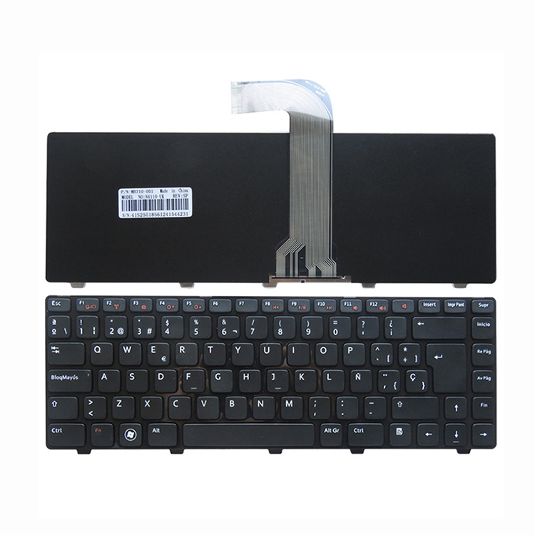 New Spain Keyboard For DELL 14R N4110 M4110 N4050 M4040 N5050 M5050 M5040 N5040 X501LX502L P17S N4120 M4120 L502X SP Keyboard