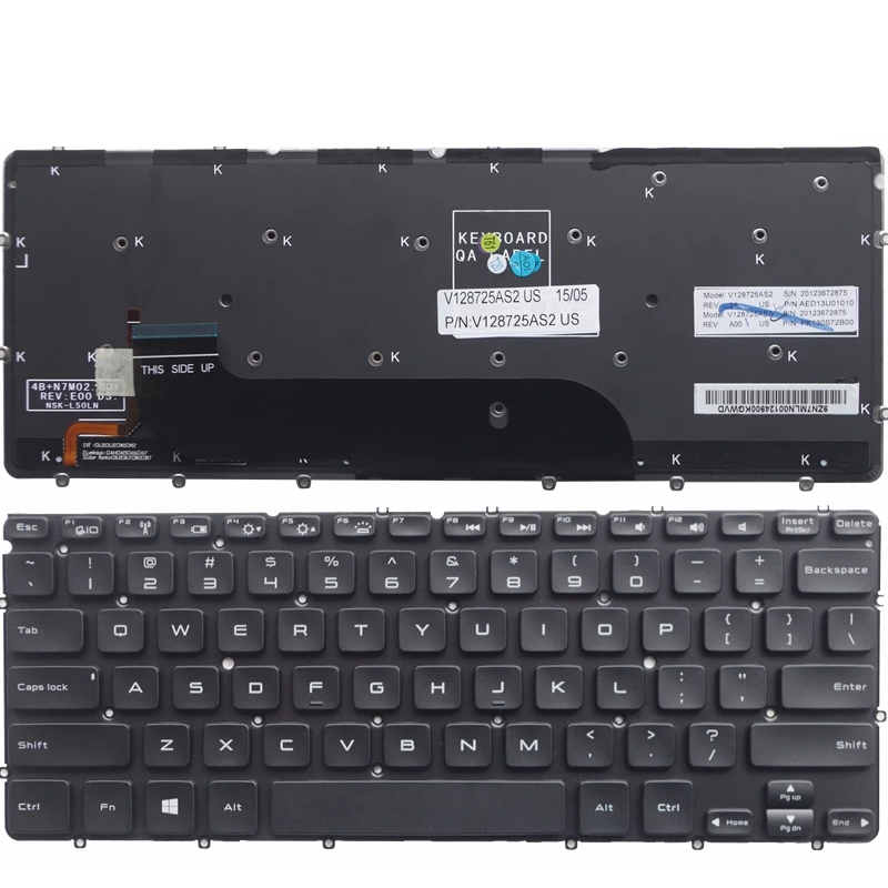 Laptop English Keyboard For Dell XPS L321X Notebook Replacement US Layout Keyboard