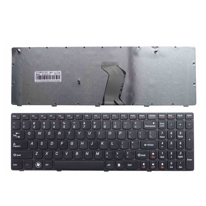 English US Laptop Keyboard Fit For Lenovo B570