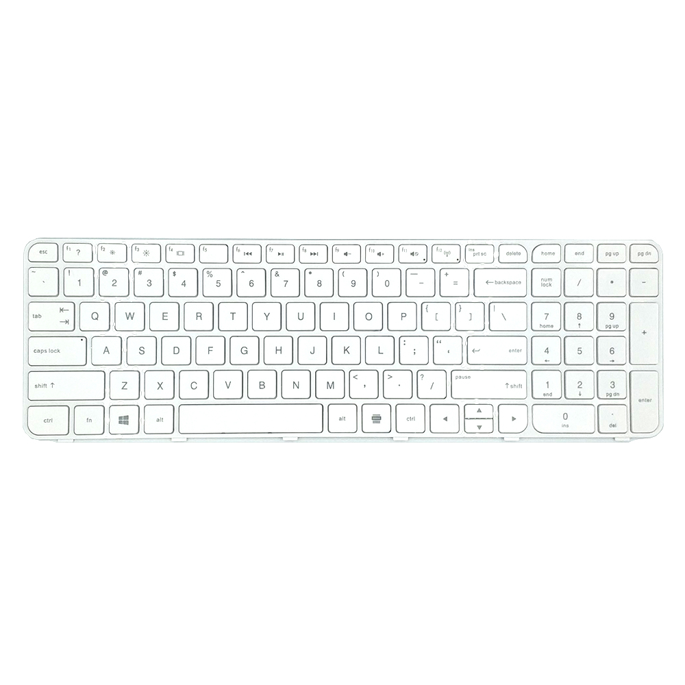 English Laptop Keyboard For HP For Pavilion G6-2000 Series US Layout Keyboard White