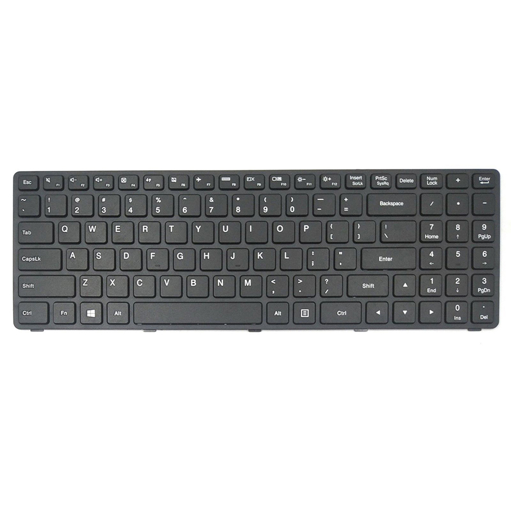 New Good Price For Lenovo 100-15IBD US Layout Laptop Notebook Keyboard With Frame