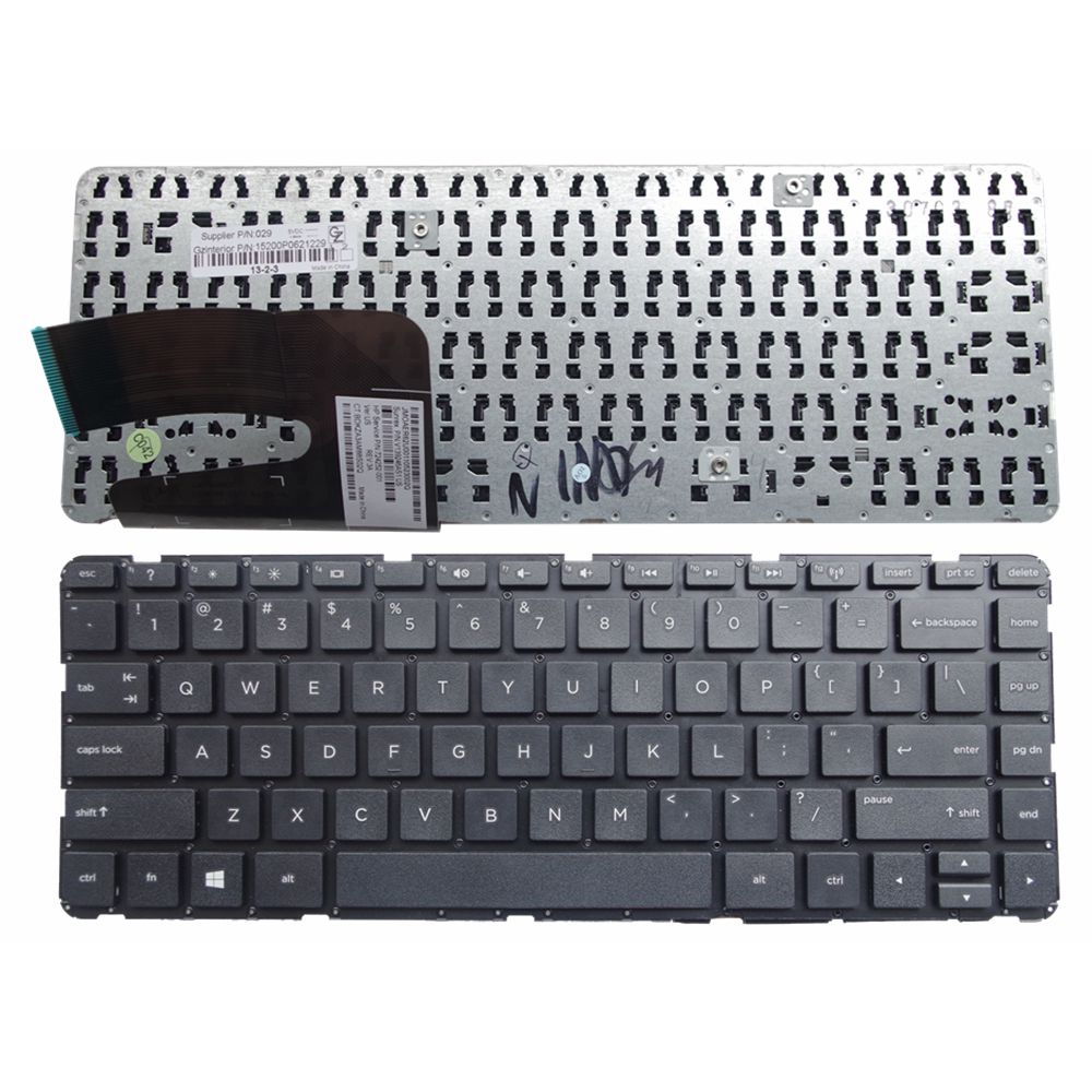 Replacement English Keyboard Fit For HP 14-E US Laptop Keyboard Not With Frame