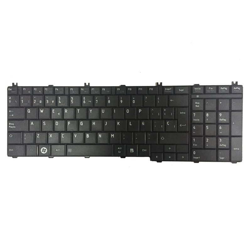 Spanish Keyboard For Toshiba L670 L670D L675 L675D C660 C660D C655 L655 L655D C650 C650D L650 C670 L750 L750D SP Laptop