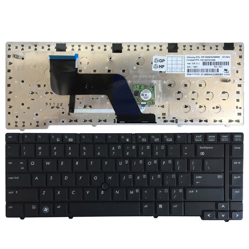 English Keyboard For HP Elitebook 8440P US Laptop Keyboard Layout