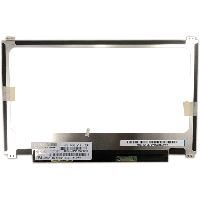 11.6 Inch 1366x768 HD Glossy Slim LCD Screen Panel 30pins EDP NT116WHM-N23