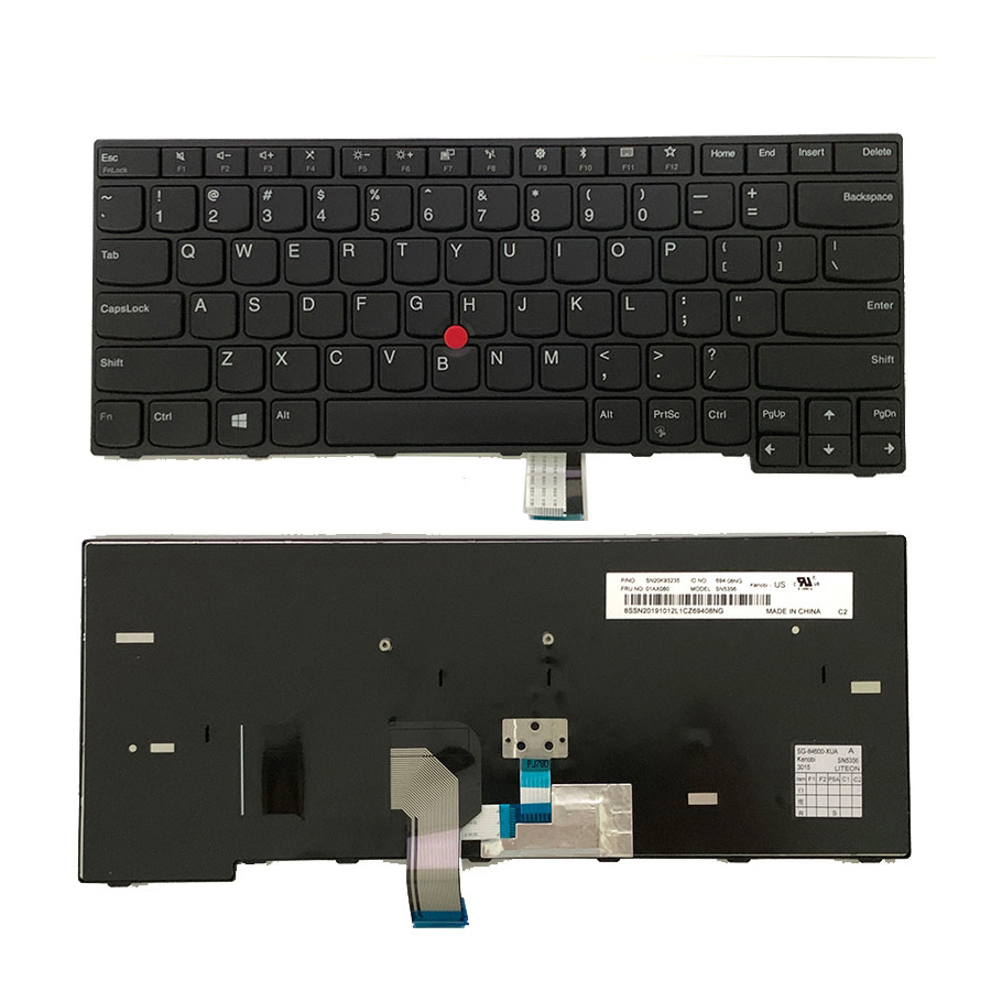 New US Keyboard For ASUS E470 English Laptop Keyboard